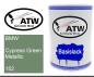 Preview: BMW, Cypress Green Metallic, 152: 500ml Lackdose, von ATW Autoteile West.